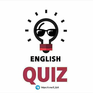 Telegram profile photo for English Quiz