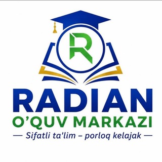 Telegram profile photo for Radian Oʻquv Markazi