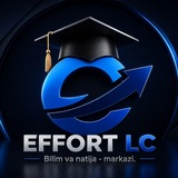 Telegram profile photo for " EFFORT " oʻquv markazi