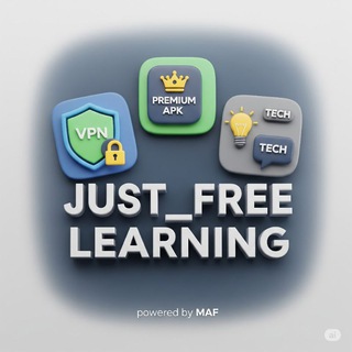 Telegram profile photo for JUST FREE LEARNING 🇨🇲 MAF_CM