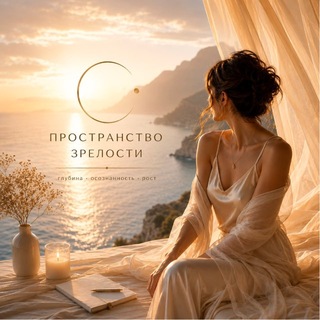 Telegram profile photo for Пространство зрелости 🌀