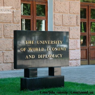 Telegram group profile photo for JAHON IQTISODIYOTI VA DIPLOMATIYA UNIVERSITETI | Chat🗣