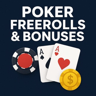 Telegram profile photo for Poker Freerolls & Bonuses