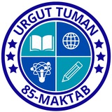 Telegram profile photo for 85-MAKTAB||RASMIY SAHIFA||