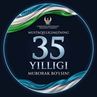 Telegram profile photo for Madaniyat.uz I Rasmiy kanal