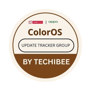 Telegram profile photo for ColorOS Update Tracker ◾ By Techibee ◾