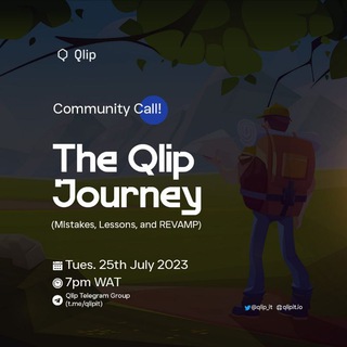 Telegram group profile photo for QLIPIT.IO (GROUP DISCUSSIONS)