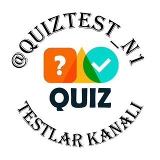 Telegram profile photo for BARCHA FANLARDAN QUIZ TESTLAR KANALI