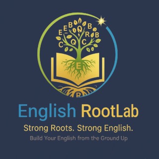 Telegram profile photo for EnglishRLab | جذور اللغة الإنجليزية
