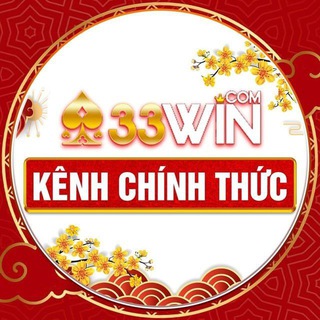Telegram profile photo for 🏆33WIN - SÂN CHƠI GIẢI TRÍ ĐẲNG CẤP