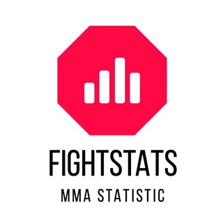 Telegram profile photo for FightStats - статистика ММА