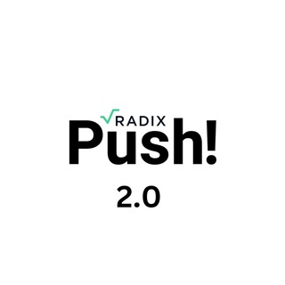 Telegram group profile photo for Radix Push 2.0