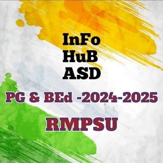 Telegram profile photo for RMPSU BEd & PG 2026-27