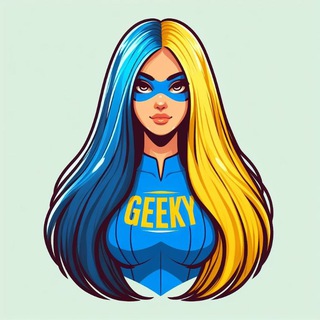 Telegram profile photo for GeekyUa | про фільми, ігри, аніме