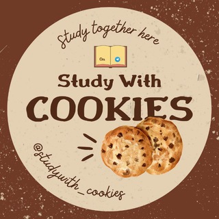 Telegram profile photo for Study With Cookies🍪