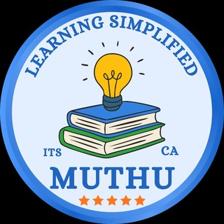 Telegram profile photo for ITs Muthu CA - Direct Tax Forum