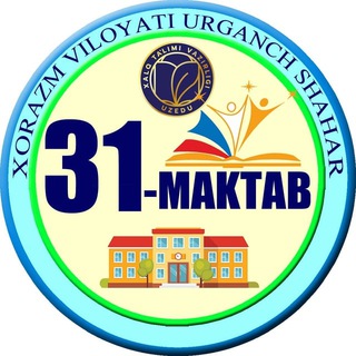 Telegram profile photo for 31-MAKTAB (Urganch sh)