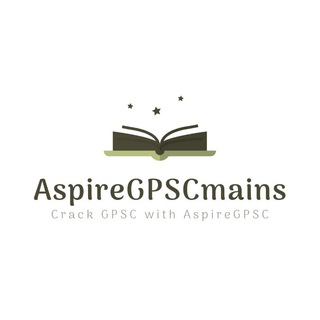 Telegram profile photo for Editorials By AspireGPSC🎯