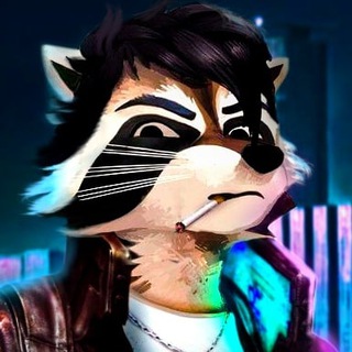Telegram profile photo for RACCOO'N'ROLL