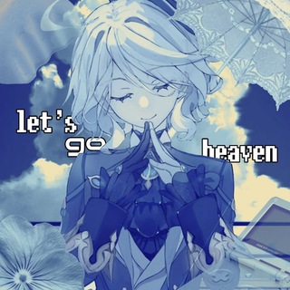 Telegram profile photo for let's go Heaven|life::flood