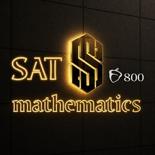 Telegram profile photo for SAT mathematics