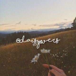 Telegram profile photo for d a i s y 🌷 ݈݇-