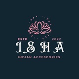 Telegram profile photo for IISHA'S INDIAN ACCESSORIES