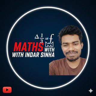 Telegram profile photo for Maths With Indar Sinha