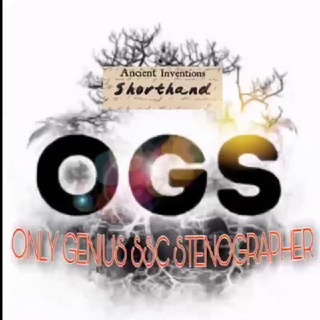 Telegram group profile photo for Only Genius SSC Stenographer (OGS)