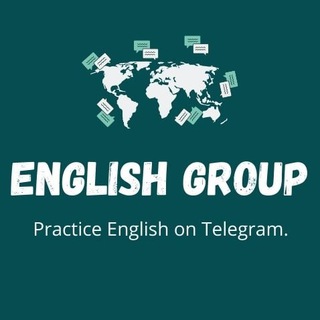 Telegram group profile photo for English Group