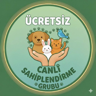 Telegram group profile photo for ‼️🐈 ÜCRETSİZ CANLI SAHİPLENDİRME GRUBU🦮 ‼️