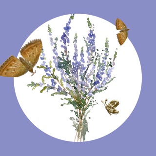 Telegram profile photo for Рисуем вместе 🌿 Vereskart 🎨 Акварель