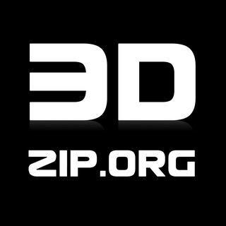 Telegram profile photo for 3DZIP - Free 3d models