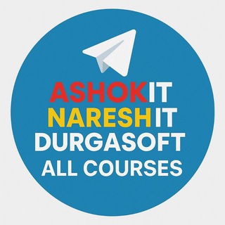 Telegram profile photo for AshokIT NareshIT Durgasoft All Courses