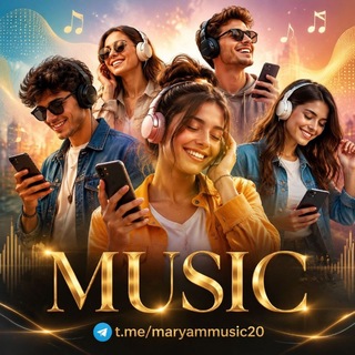 Telegram profile photo for music
