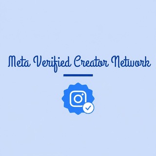 Telegram profile photo for 🔵 Meta Verified Creator Network »Dx5«