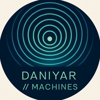Telegram profile photo for Daniyar and his machines