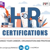 Telegram profile photo for HR Certifications - Elevate Your HR Career!