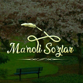 Telegram profile photo for Manoli So'zlar 🫀🤍