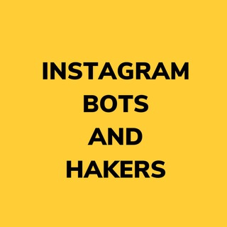 Telegram profile photo for Instagram Bots and Hackers