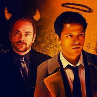 Telegram profile photo for 👼Castiel & Crowley👿