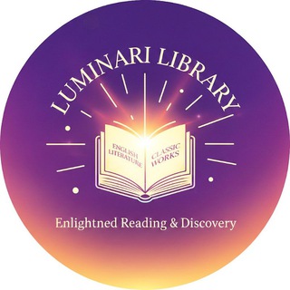 Telegram profile photo for Luminary Library : English literature