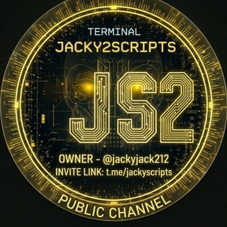 Telegram profile photo for Jacky2scripts