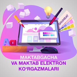 Telegram profile photo for Ko’rgazmalar elektron Bog’cha va Maktab uchun 🖨