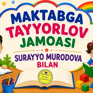 Telegram profile photo for MAKTABGA TAYYORLOV JAMOASI
