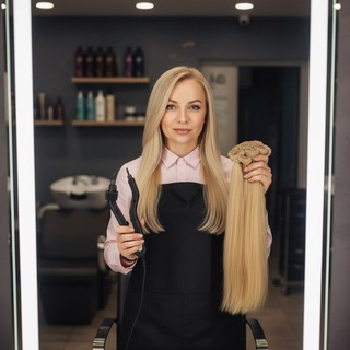 Telegram profile photo for DASHBELOHAIR Наращивание и продажа волос👩🦰без фальши, без обмана, только КАЧЕСТВО И ДОЛГАЯ НОСКА!!! 😎