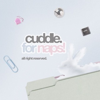 Telegram profile photo for ♡ cuddle for naps! ♡