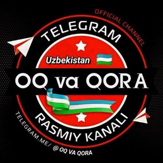 Telegram profile photo for OQ va QORA rasmiy kanal.