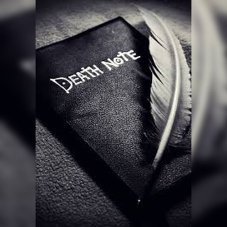 Telegram profile photo for 📝Death Note📝