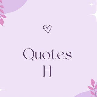 Telegram profile photo for Quotes H